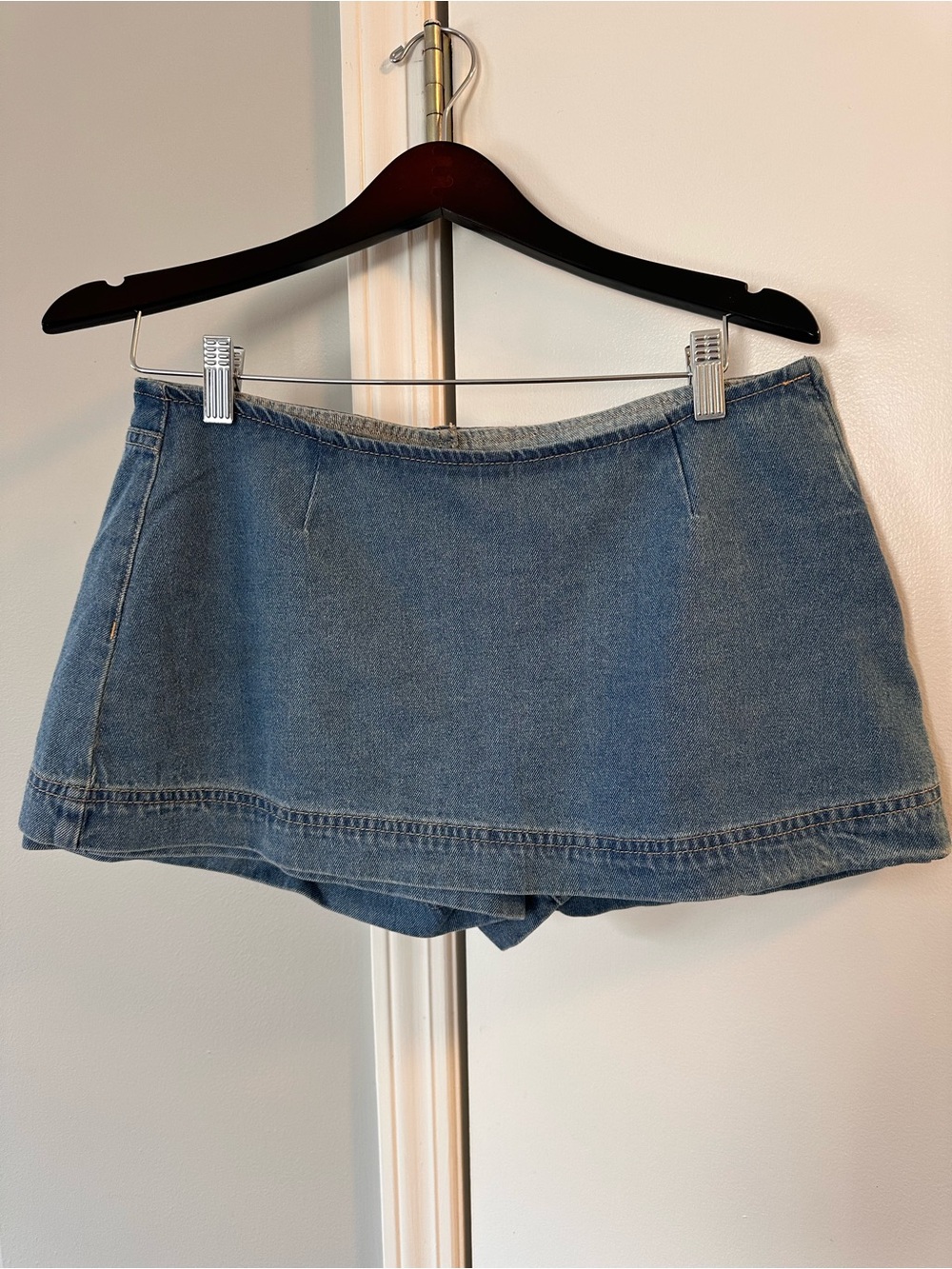 Princess Polly Denim Micro Mini Skort